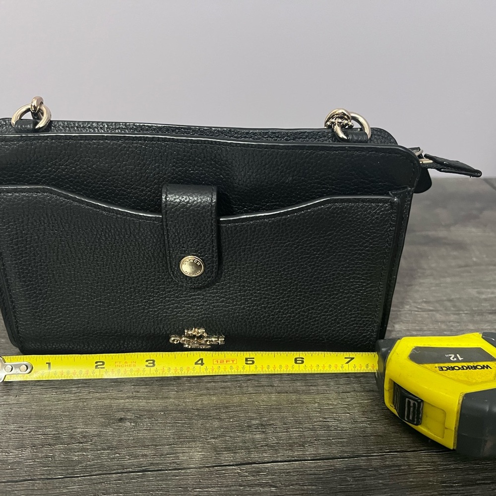 Vintage Coach Black Crossbody Bag